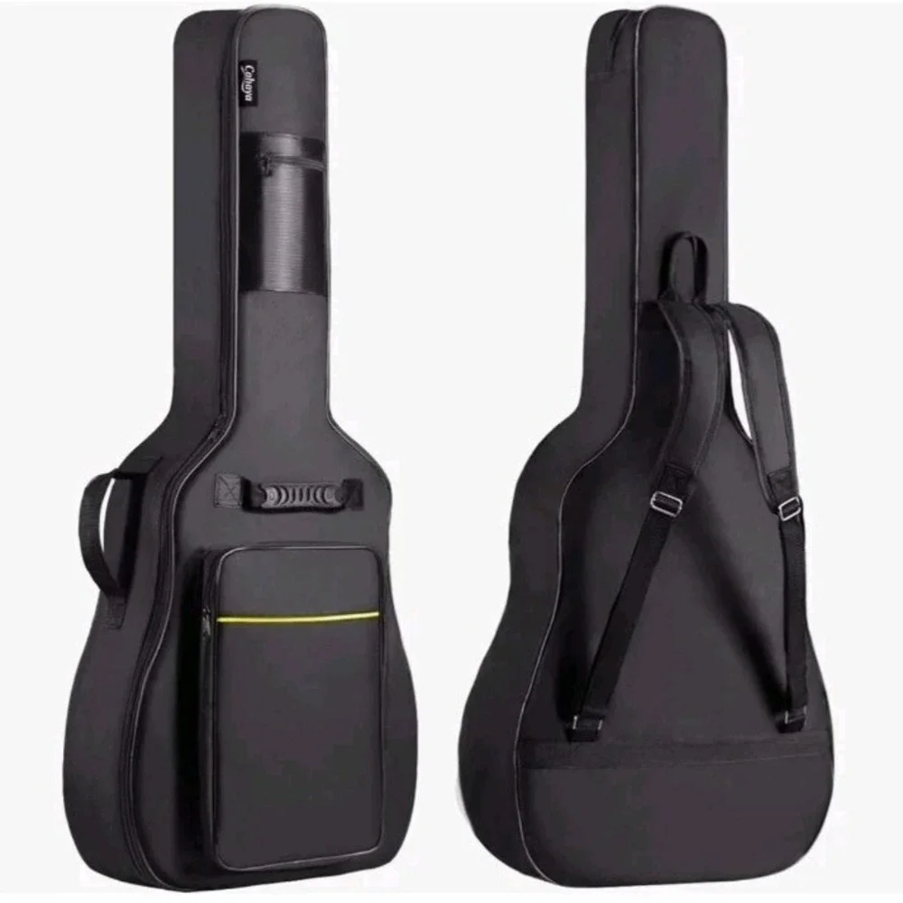 CAHAYA Waterproof Acoustic Guitar Gig Bag - Black